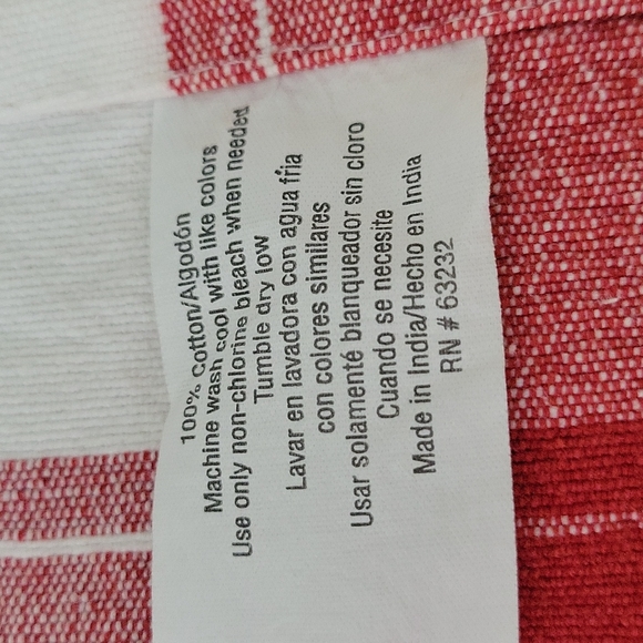 Vintage Red Retro Place Mats/Napkins Set of 4 - Picture 4 of 4